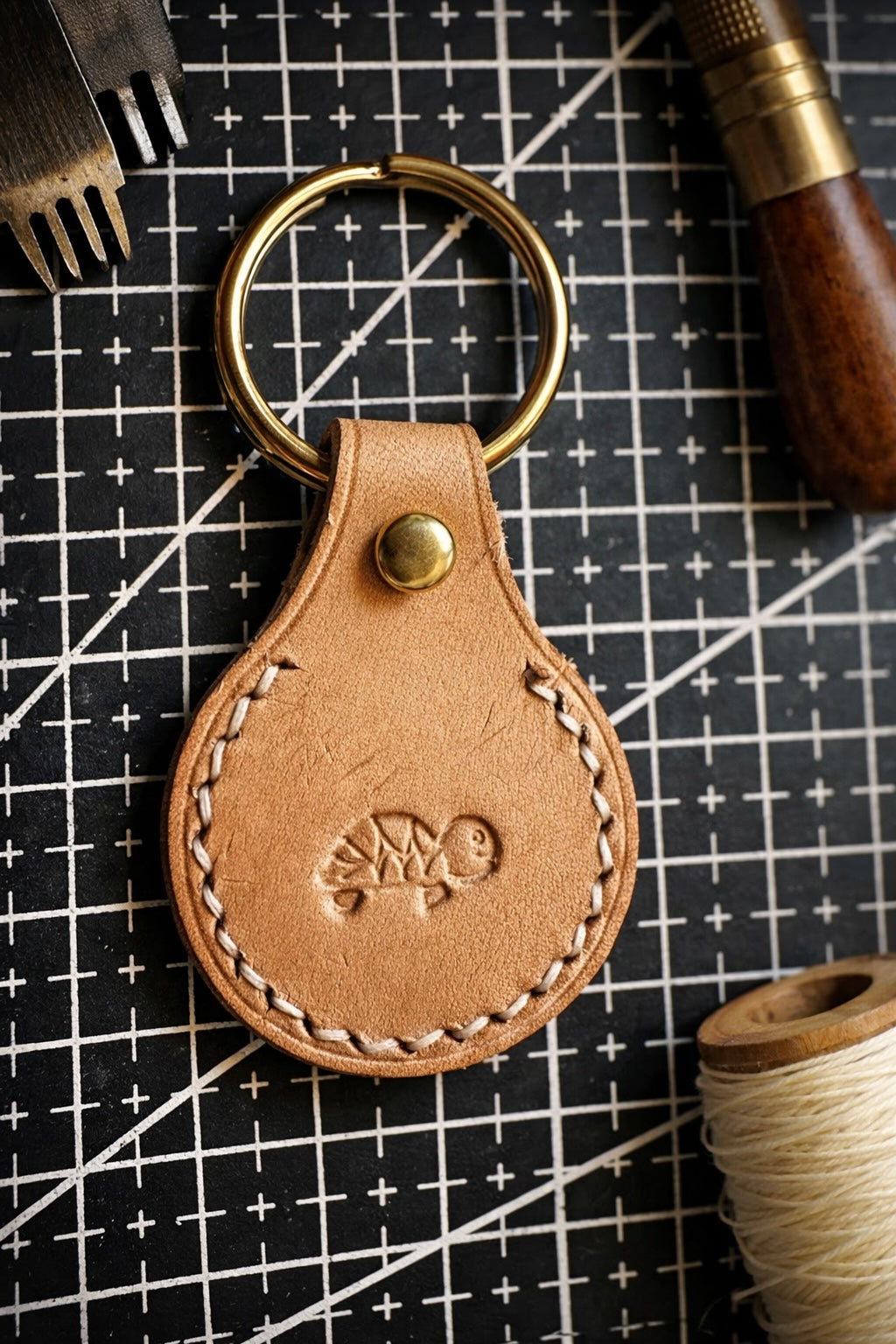 Monogram Keychain